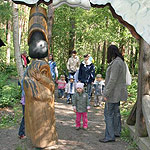 Märchenwald - Eingang <br />Frau Holle Tor