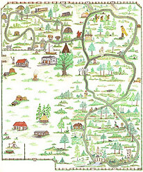 Märchenwald-Lageplan Märchenwald-Lageplan